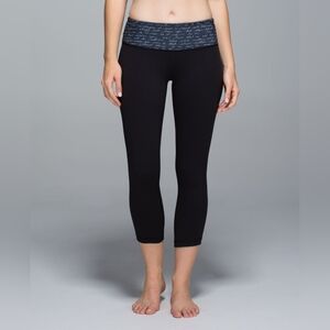 Lululemon Wunder Under Crop Legging Sz.6
